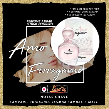 Perfume Similar Gadis 651 Inspirado em Amo Ferragamo Contratipo